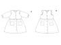E-Book Patternforkids Kleid Mimi mit gerüschten Ärmeln, Duits