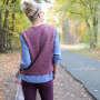 Ebook patron cardigan sans manches femme LaWeste Pedilu, en allemand