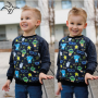 E-Book PiexSu Raglan-Pullover Modest Jungs, en allemand