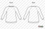 E-Book PiexSu Raglan-Pullover Modest Jungs, en allemand