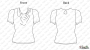 E-Book PiexSu Sunny Wasserfallshirt, en allemand