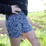 Patron legging / short enfant pdf 'Enge Sicht' Pixelfux-Mediendesign, en allemand
