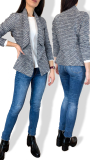 Patron veste femme pdf Viola PrimaRimma, en allemand et anglais