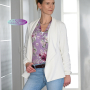 Patron veste femme pdf Viola PrimaRimma, en allemand et anglais
