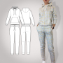 E-book PrimaRimma Unisex Loungewear, Duits/Engels