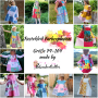 Ebook patron robe patchwork enfant Farbexplosion Rabaukentochter, en allemand
