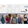 E-book Rabaukowitsch Frau Mumpitz Hoodie Dames, Duits