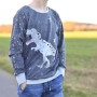 Ebook patron pullover/veste/cardigan enfant 'Schlawittchen' Rabaukowitsch, en allemand