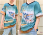Patron t-shirt oversized enfant pdf AlldayDude Rosalieb & Wildblau, en allemand