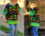 Patron t-shirt oversized enfant pdf AlldayDude Rosalieb & Wildblau, en allemand