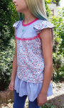 Patron robe / top enfant pdf Aurora Rosalieb & Wildblau, en allemand