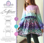 Patron robe enfant pdf Bellflower Rosalieb & Wildblau, en allemand