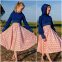 E-book Rosalieb & Wildblau Crop-Top / Jurk Dames Becky, Duits