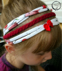 Ebook patron bandeau cheveux enfant Arriba Rosalieb & Wildblau, en allemand