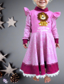 E-Book patron robe enfant Alianda Rosalieb & Wildblau.en allemand