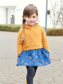 Ebook patron supplément sweat long enfant Girly Schleiferlwerk, taille 110- 158, en allemand