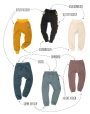 Ebook patron pantalon enfant Lazy Pants Schleiferlwerk, en allemand
