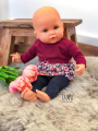 Ebook patron pantalon, jupe, sweat poupée Girly Schleiferlwerk, en allemand