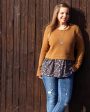 E-Book Schleiferlwerk Shirt Damen Girly Sweater Klassisch, duits
