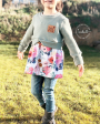 Ebook patron sweat long enfant Girly Schleiferlwerk, taille 110- 158, en allemand