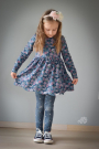 Ebook patron robe enfant Curved Dress Schneiderline, avec format vidéoprojecteur, en allemand