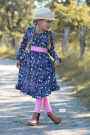 Ebook patron robe enfant Lace Dress Schneiderline, vidéoprojecteur, en allemand