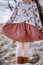 Patron robe sweat enfant pdf Layer Schneiderline, en allemand