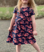 Patron robe enfant pdf Style Dress Schneiderline, en allemand