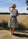 Ebook patron jupe femme Vintage Schneiderline, y compris fichier beamer, en allemand