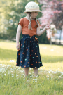Ebook patron jupe fille Vintage Schneiderline, en allemand