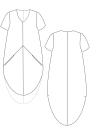 Patron robe femme pdf Trine Schnittchen Patterns, en allemand & en anglais