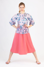 E-book Schnittchen Patterns Dames Blouse Mila & Rok Swantje, Duits & Engels