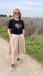 Patron jupe femme pdf Gina Schnitte4friends, en allemand