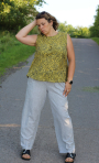 Ebook patron pantalon femme Peggy Schnitte4Friends, en allemand