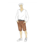 E-Book Schnittmuster Berlin - Bermuda Hose Iggy, duits