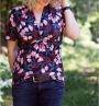 E-Book Schnittmuster Berlin - Knot-Shirt Edda , duits