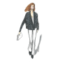 E-Book Schnittmuster Berlin - Strickjacke Laura, duits