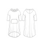 E-Book Schnittmuster Berlin Damen Hoodiekleid Antwerpen
