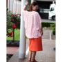 E-Book Schnittmuster Berlin Oversize Blouse Bea, german