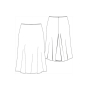 E-Book Schnittmuster Berlin Skirt Frederike, german