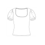 E-book Schnittmuster Berlin Shirt Jackie, Duits