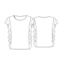 E-book Schnittmuster Berlin T-Shirt Antonia, Duits