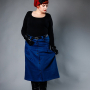 E-Book Schwalbenliebe Damen Jeansrock Rebel Heart