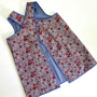 Ebook patron robe tablier enfant AIKO Sew Simple, en allemand