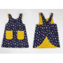 Ebook patron robe tablier enfant AIKO Sew Simple, en allemand