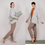 Patron pantalon de yoga femme pdf Ylvi Sew Simple, en allemand