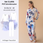 E-book Sew4Me Dames Sleepwear Set Clara, Duits
