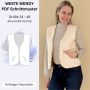 E-Book Sew4Me Damenweste Wendy