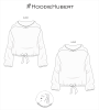 Patron sweat femme pdf Hubert Sewingmachina, en allemand