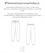 Patron pantalon de jogging femme pdf Harald Sewingmachina, en allemand & en anglais